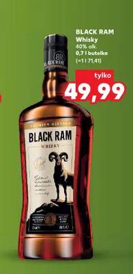 Whisky Black Ram promocja w Kaufland