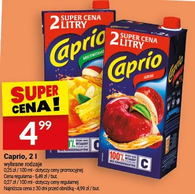 Caprio promocja w Twój Market