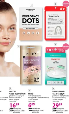 Plasterki na wypryski i niedoskonałości promocja w Hebe