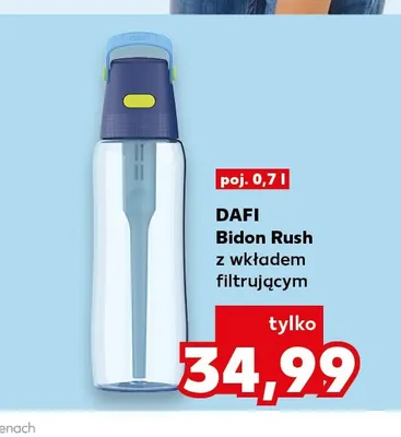 Bidon Rush z wkładem filtrującym Dafi 0,7 l promocja w Kaufland