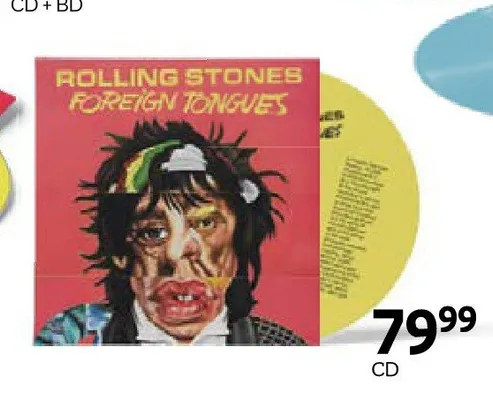 Płyta CD The Rolling Stones Foreign Tongues promocja w Empik