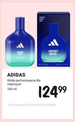 Woda perfumowana dla mężczyzn Adidas promocja w Rossmann