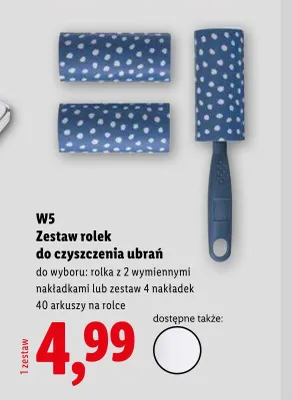 Zestaw rolek do czyszczenia ubrań promocja w Lidl