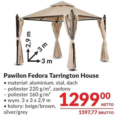 Pawilon Fedora Tarrington House promocja w Makro