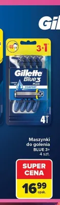 Maszynki do golenia Gillette Blue 3+ promocja w Carrefour