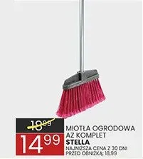 Miotła ogrodowa promocja w Wafelek