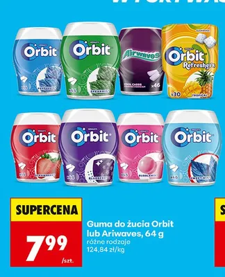 Guma do żucia Orbit Strawberry promocja w Biedronka