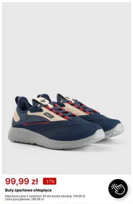 Buty sportowe chłopięce 4F promocja w 4F