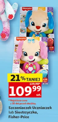 Siostrzyczka Fisher-Price promocja w Auchan