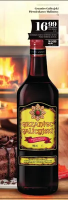 Wino czerwone Grzaniec Galicyjski Pierniczkowo-Malinowy promocja w POLOmarket
