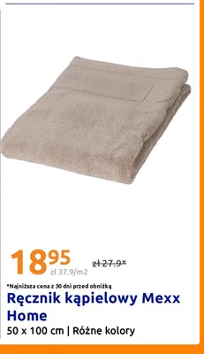 Ręcznik kąpielowy Mexx Home promocja w Action