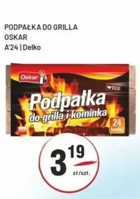 Podpałka do grilla Oskar promocja w Sedal