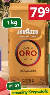 Kawa ziarnista Lavazza Qualità Oro promocja w Stokrotka