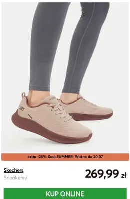 Sneakersy Skechers promocja w eobuwie.pl