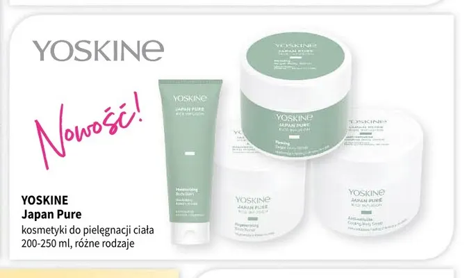 Kosmetyki do pielęgnacji ciała Japan Pure Yoskine promocja w Drogerie Polskie