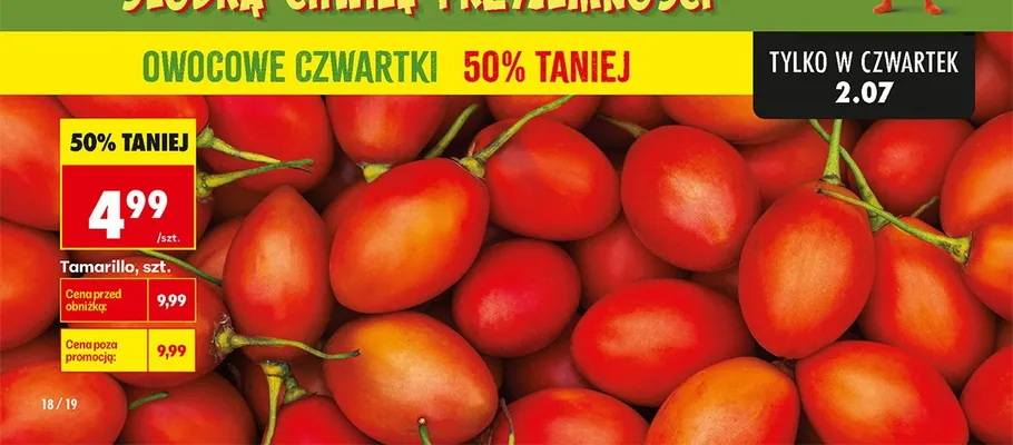 Tamarillo promocja w Biedronka