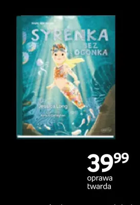 Książka Syrenka bez ogonka oprawa twarda promocja w Empik
