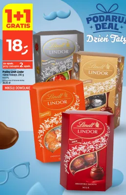 Praliny Lindt Lindor Orange promocja w Dealz