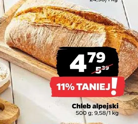 Chleb alpejski promocja w Netto