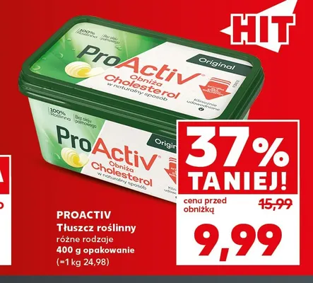 Tłuszcz roślinny ProActiv promocja w Kaufland