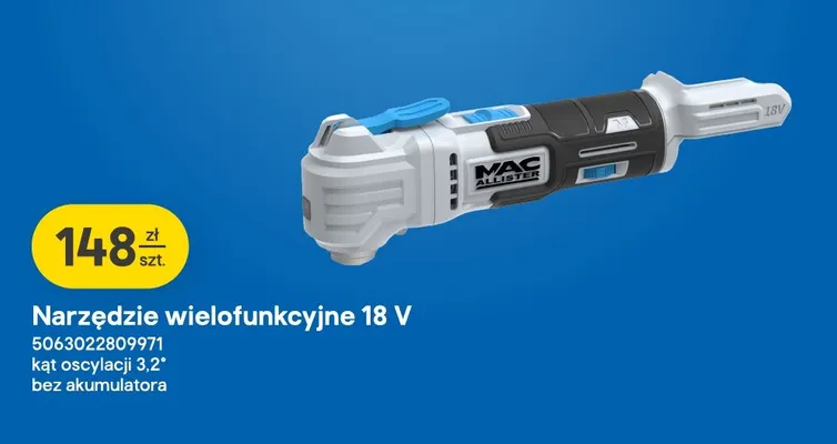 Narzędzie wielofunkcyjne Mac Allister promocja w Castorama