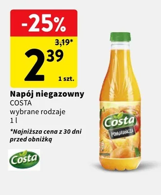 Napój niegazowany promocja w Intermarche