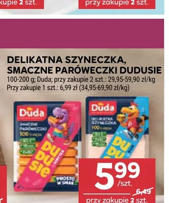 Delikatna szyneczka Dudusie Duda promocja w Stokrotka