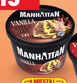 Lody Manhattan Vanilla Choco-Late promocja w Biedronka