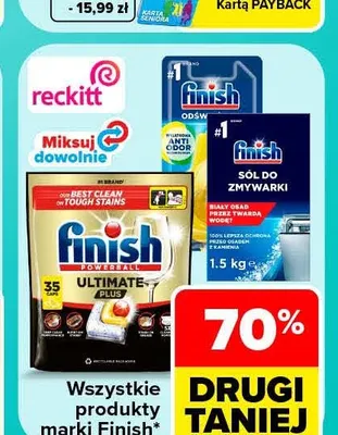 Sól do zmywarki Finish promocja w Carrefour