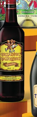 Wino czerwone Grzaniec Galicyjski Piernikowy promocja w Żabka