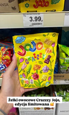 Żelki owocowe Jojo Crazzzy promocja w Dino