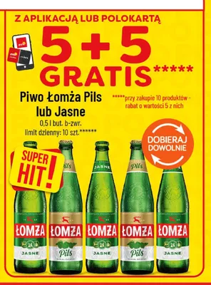 Piwo Łomża promocja w POLOmarket