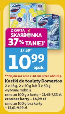 Kostki do toalety promocja w Auchan