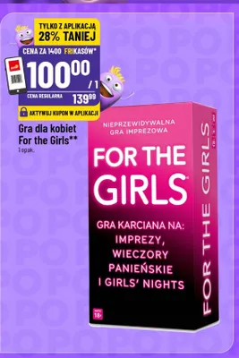 Gra dla kobiet For the Girls promocja w POLOmarket