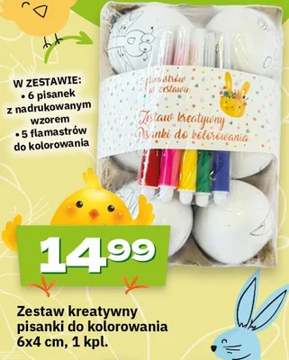 Zestaw kreatywny pisanki do kolorowania promocja w Twój Market