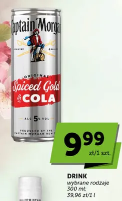 Drink Spiced Gold & Cola promocja w ABC