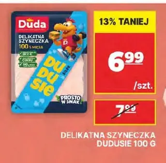 Delikatna szyneczka Dudusie Duda promocja w API Market