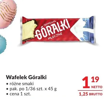 Wafelek Góralki promocja w Makro