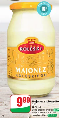 Majonez stołowy promocja w Dino