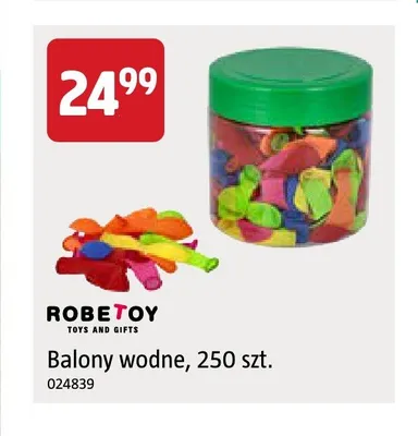 Balony wodne Robetoy promocja w Jula
