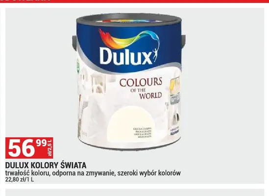 Farba Dulux Kolory Świata promocja w Merkury Market