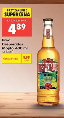 Piwo Desperados Mojito promocja w Biedronka