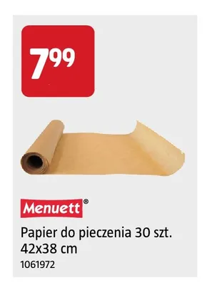 Papier do pieczenia Menuett 30 szt. 42x38 cm promocja w Jula