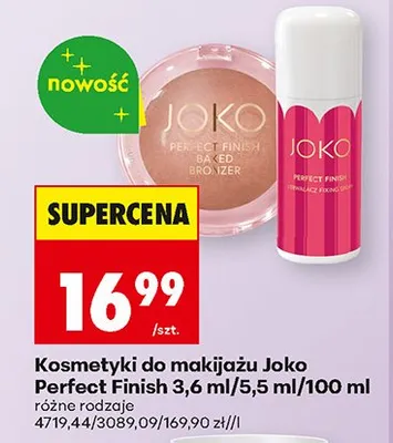 Utrwalacz makijażu Joko Perfect Finish Fixing Spray promocja w Biedronka