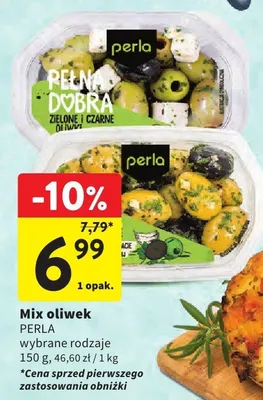Mix oliwek Perla wybrane rodzaje promocja w Intermarche