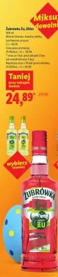 Wódka Żu, kwaśna cytryna 0,5 l promocja w Lidl