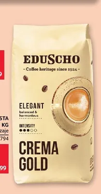 Kawa ziarnista Eduscho Crema Gold promocja w Selgros
