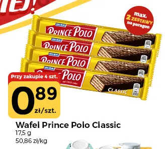 Wafel Prince Polo Classic promocja w Społem Częstochowa