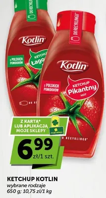 Ketchup Kotlin łagodny promocja w ABC