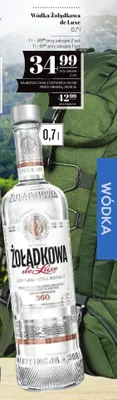 Wódka Żołądkowa de Luxe promocja w POLOmarket